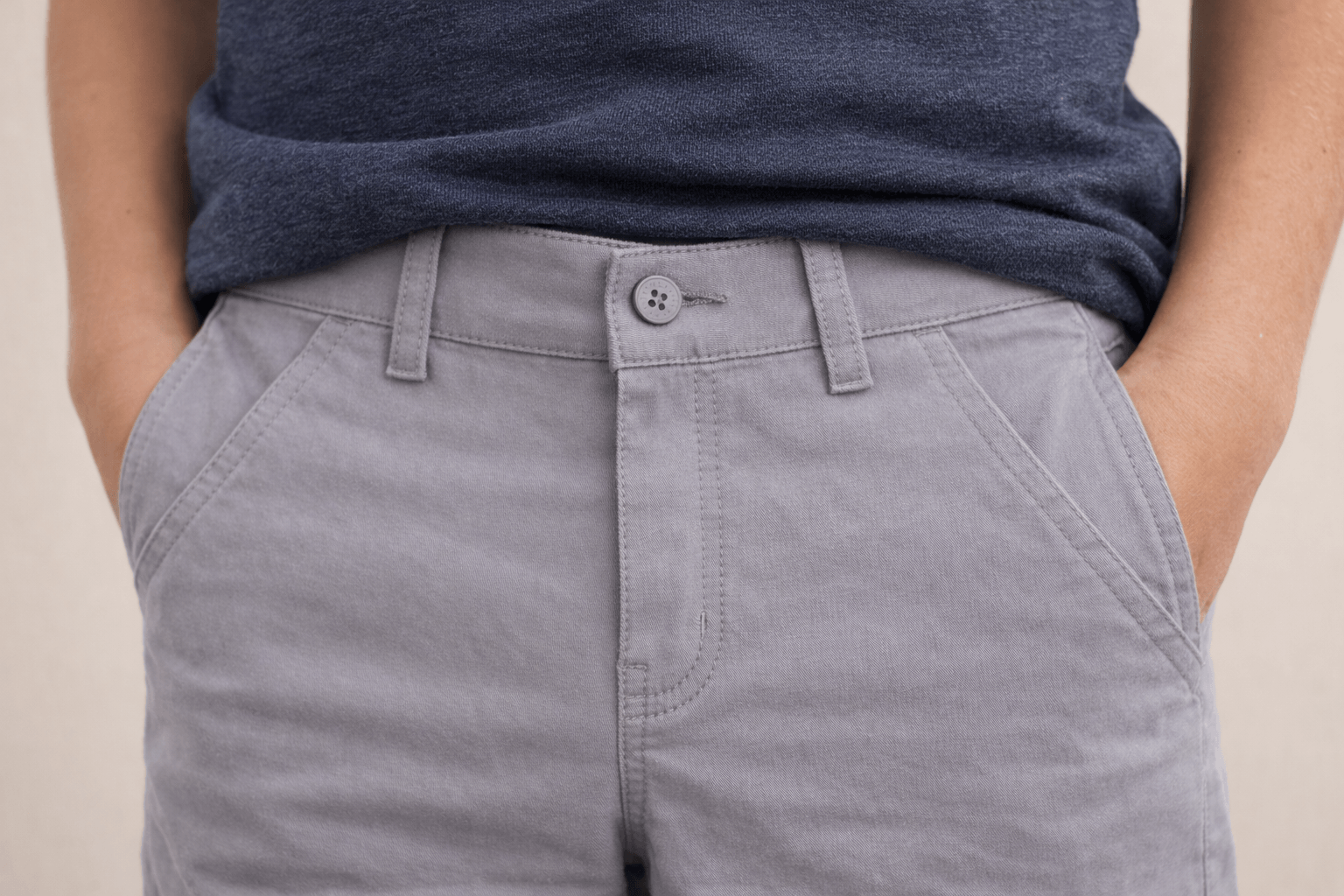 Denro Juniors Signature Two-Way Stretch Chinos